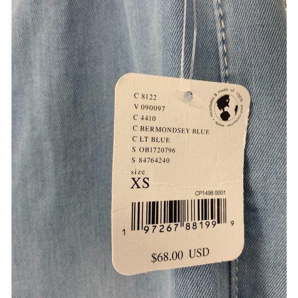 NWT Free People x We the Free In My Feelings Sz XS Pull On Mid Rise Crop Jeans - Picture 3 of 8